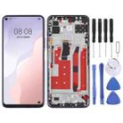 Original LCD Screen For Huawei Nova 7 SE / Honor 30S Digitizer Full Assembly with Frame(Purple) - 1