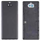 For Sony Xperia 10 Original Battery Back Cover(Black) - 1