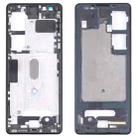 For Sony Xperia 1 II Original Middle Frame Bezel Plate(Black) - 1