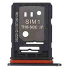 For TCL 10 Pro Original SIM Card Tray + SIM / Micro SD Card Tray(Black) - 1