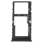 For TCL 20 5G Original SIM Card Tray + SIM / Micro SD Card Tray(Black) - 1