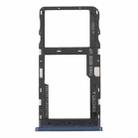 For TCL 20 R 5G Original SIM Card Tray + Micro SD Card Tray(Blue) - 1