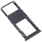 For Alcatel 1V 2021 Original SIM Card Tray + Micro SD Card Tray(Black) - 2