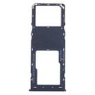 For Alcatel 1V 2021 Original SIM Card Tray + Micro SD Card Tray(Blue) - 1