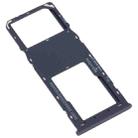 For Alcatel 1V 2021 Original SIM Card Tray + Micro SD Card Tray(Blue) - 2