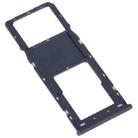 For Alcatel 1V 2021 Original SIM Card Tray + Micro SD Card Tray(Blue) - 3