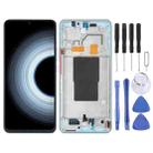 Original AMOLED LCD Screen For Xiaomi Redmi K50 Ultra / 12T / 12T Pro Digitizer Full Assembly with Frame (Blue) - 1