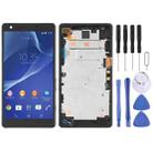 Original LCD Screen For Sony Xperia Z2a D6563 Digitizer Full Assembly with Frame(Black) - 1