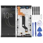 Original LCD Screen For Sony Xperia XA1 Ultra G3226 Digitizer Full Assembly with Frame(Black) - 1