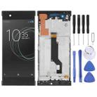 Original LCD Screen For Sony Xperia XA1 G3116 Digitizer Full Assembly with Frame(Black) - 1