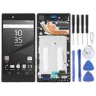 Original LCD Screen For Sony Xperia Z5 Premium E6853 Digitizer Full Assembly with Frame(Black) - 1