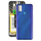 For ZTE Blade A7S 2020 Battery Back Cover(Blue) - 1