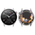 Original LCD Screen For Xiaomi Watch S1 Pro Digitizer Full Assembly with Frame (Silver) - 1