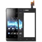 Touch Panel For Sony Xperia miro / ST23i(Black) - 1