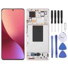 For Xiaomi 12 Pro / 12S Pro AMOLED Original LCD Screen Digitizer Full Assembly with Frame (Gold) - 1
