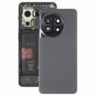 For OnePlus 11 PBH110 Original Battery Back Cover with Camera Lens Cover(Black) - 1