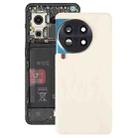 For OnePlus 11 PBH110 Original Battery Back Cover with Camera Lens Cover(Gold) - 1