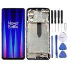 LCD Screen for OnePlus Nord CE 2 5G IV2201 Digitizer Full Assembly with Frame (Black) - 1