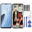 IPS LCD Screen for OnePlus Nord N300 Digitizer Full Assembly with Frame (Black) - 1
