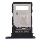 For Motorola Moto G200 5G / Edge S30 Original SIM Card Tray + SIM Card Tray (Blue) - 1