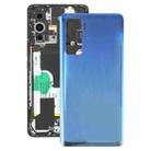 For vivo iQOO 5 5G OEM Glass Battery Back Cover(Blue) - 1