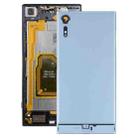 For Sony Xperia XZs Original Battery Back Cover(Blue) - 1