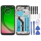 Original LCD Screen For Motorola Moto G6 Play Digitizer Full Assembly With Frame(Black) - 1