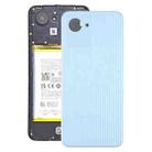 For Realme C30 Original Battery Back Cover(Blue) - 1