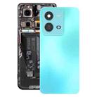 For vivo V25 Original Battery Back Cover with Camera Lens Cover(Blue) - 1