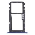 For Lenovo Z5 L78011 SIM Card Tray + SIM Card Tray / Micro SD Card Tray (Blue) - 1