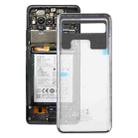 For TCL 10L T770H OEM Glass Battery Back Cover(Transparent) - 1