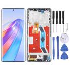 Original LCD Screen For Honor X40 Digitizer Full Assembly with Frame(Blue) - 1