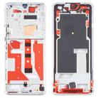 For Honor Magic4 Front Housing LCD Frame Bezel Plate(Silver) - 1