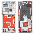 For Huawei Mate 40 Pro Original Front Housing LCD Frame Bezel Plate(Silver) - 1