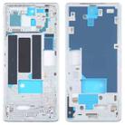 For Google Pixel 7A Original Middle Frame Bezel Plate (Silver) - 1