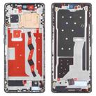 For Huawei nova 10 Original Front Housing LCD Frame Bezel Plate (Black) - 1