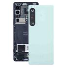 For Sony Xperia 1 IV Original Battery Back Cover(Green) - 1