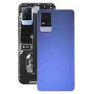 For vivo V21 Original Battery Back Cover with Camera Lens Cover(Blue) - 1