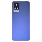 For vivo V21 Original Battery Back Cover with Camera Lens Cover(Blue) - 2