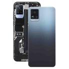 For vivo V20 Original Battery Back Cover with Camera Lens Cover(Black) - 1