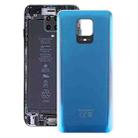 For Xiaomi Redmi Note 9S OEM Glass Battery Back Cover(Blue) - 1