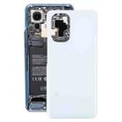For Xiaomi Mi 11i 5G OEM Glass Battery Back Cover(White) - 1
