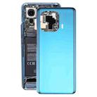 For Xiaomi Mi 11 Pro Battery Back Cover(Blue) - 1