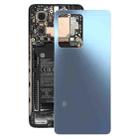 For Xiaomi Redmi Note 12 Pro Glass Battery Back Cover(Blue) - 1