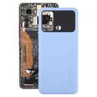 For Xiaomi Poco C55 Original Battery Back Cover (Blue) - 1