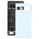 For Google Pixel 7a Original Battery Back Cover(Blue) - 1