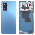 For OPPO A57 Original Battery Back Cover with Middle Frame(Blue) - 1