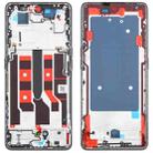 For OPPO A1 Pro Original Front Housing LCD Frame Bezel Plate (Black) - 1