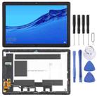 LCD Screen For Huawei MediaPad M5 Lite 10.1 BAH2-W19/BAH2-L09 Digitizer Full Assembly with Frame(Black) - 1