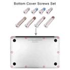 Bottom Cover Screws Set for MacBook Pro Retina 14.2 inch A2442 2021 (Silver) - 5